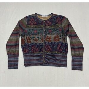 Misslook Button-Down Cardigan - Size S